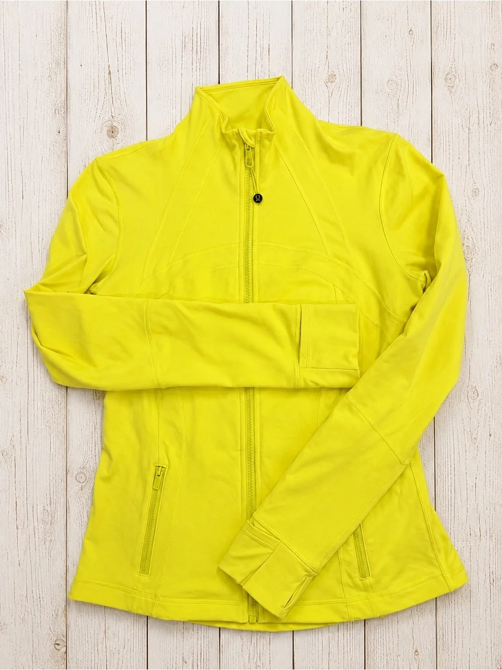 Lululemon Define Jacket Luon Electric Lemon Yellow Size 8